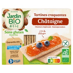 Etic Tartines Craquantes Chataîgne 150g
