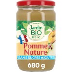 Compote de pomme nature sans sucre ajoutés 680g