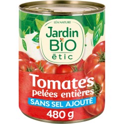 Tomates pelées entières au jus 800g