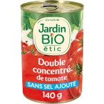 Le Jardin Bio Double Concentré de Tomate 140g