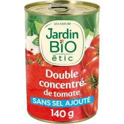 Le Jardin Bio Double Concentré de Tomate 140g