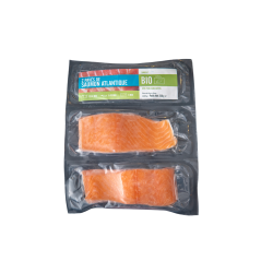 Pavés de saumon Atlantique bio 2x125g