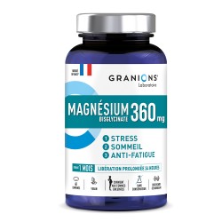 Magnesium 360mg Stress Sommeil Anti-Fatigue x60