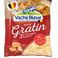 Râpé de 3 fromages pour gratin 200g
