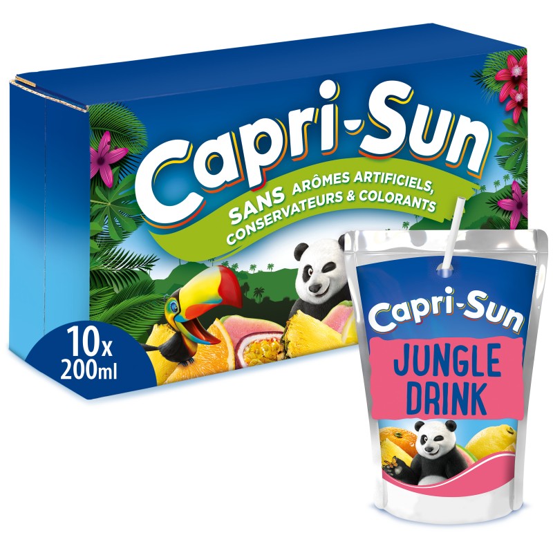 Boisson au Jus de Fruit Jungle 10x20cl