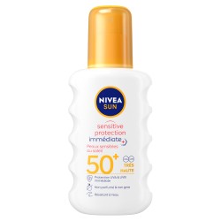 Crème solaire sensitive protection immédiate SPF50+ spray 200ml