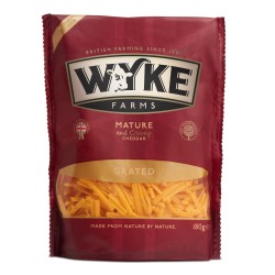 Cheddar rouge mature râpé 32%MG 180g