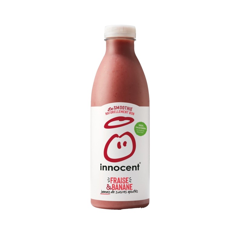 Smoothie fraises et bananes 75cl