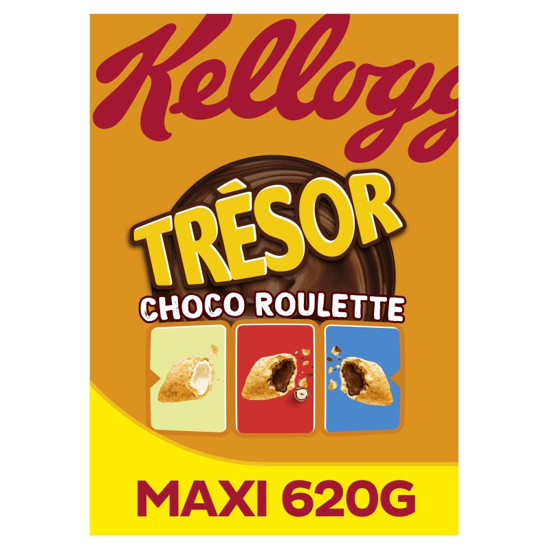 Trésor Céréales Choco Roulette 620g
