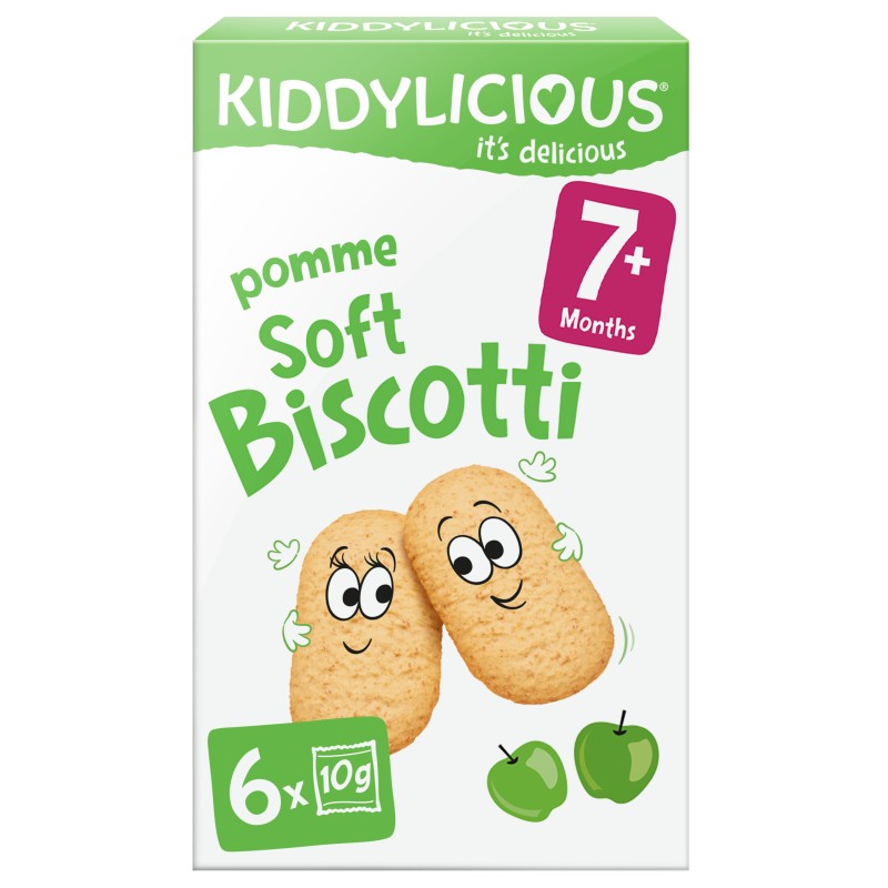 Biscottes Pomme dès 7 mois 120g