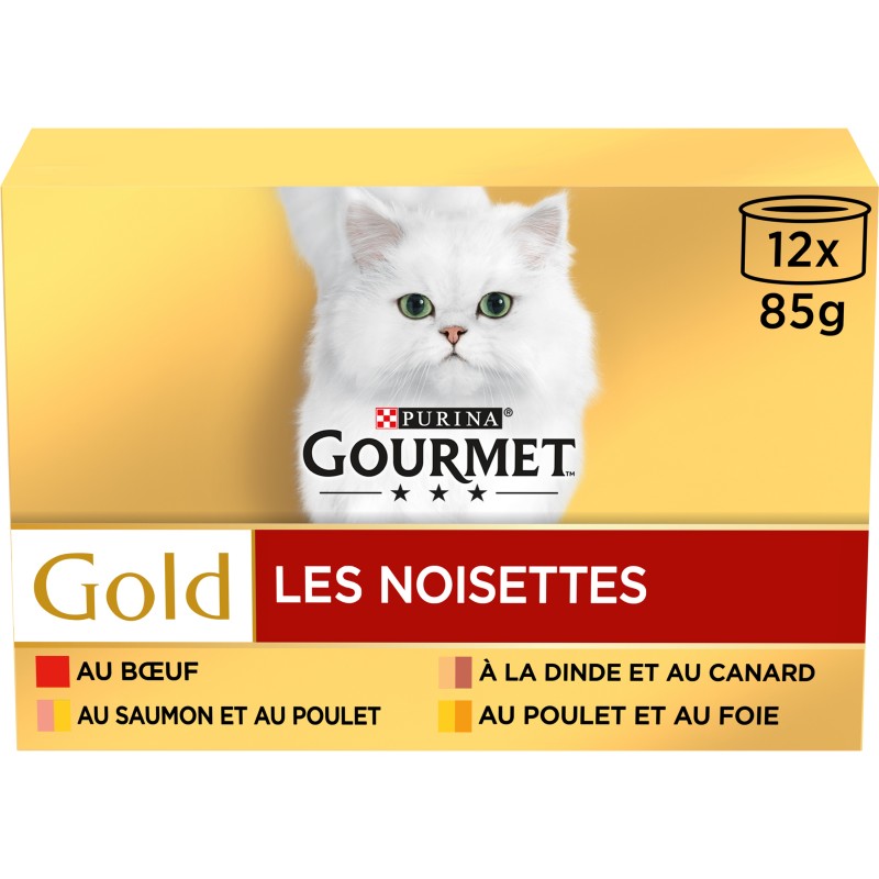 Gold Les Noisettes 12x85g