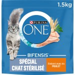 Bifensis Croquettes au poulet céréales pour chat stérilisé 1,5kg
