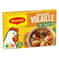 Bouillon kub de volaille x18 180g