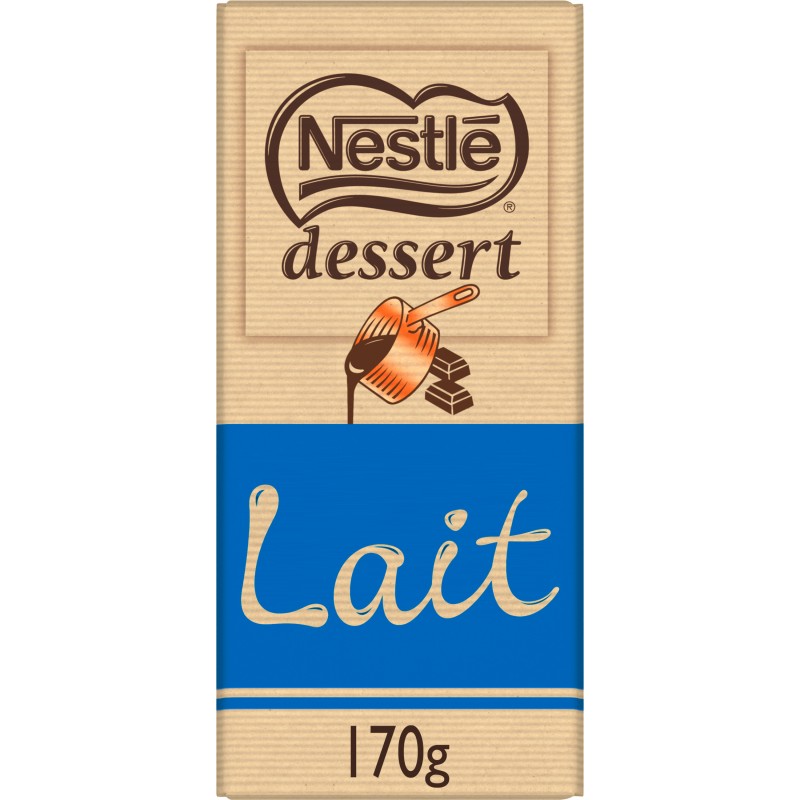 Dessert Chocolat au lait pâtissier 170g