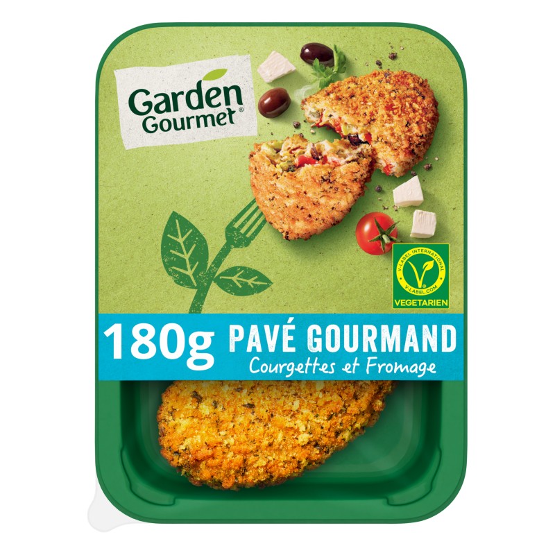 Le Bon Végétal Pavé Gourmand Courgette Fromage x2 180g