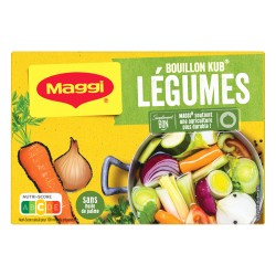 Bouillon kub de légumes x18 180g