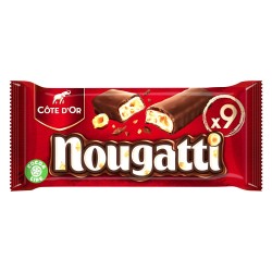 Nougatti barres chocolatées au nougat x9 270g