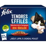 Tendres Effilés en Gelée Campagne 12x85g