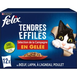 Tendres Effilés en Gelée Campagne 12x85g