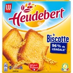Heudebert Biscottes 96% de Céréales