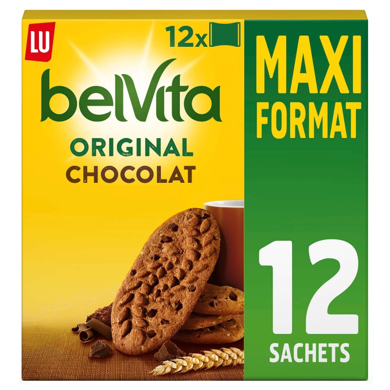 Belvita original chocolat x48 600g