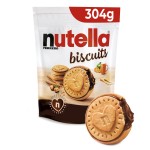 Biscuits croquants coeur de nutella x22 304g