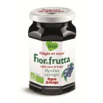 Confiture saveur myrtilles sauvages Fiordifrutta bio 250g