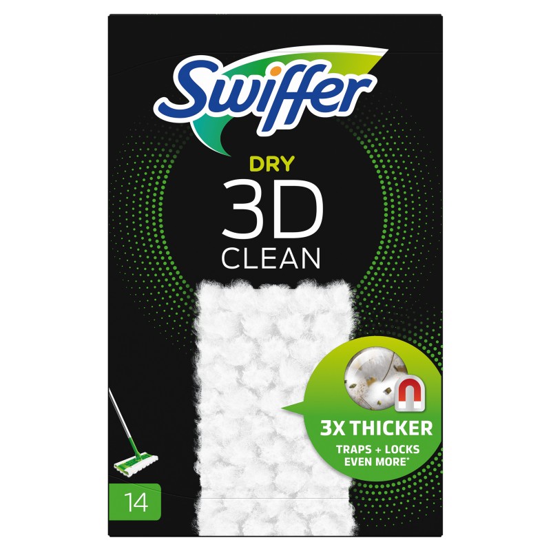 Dry D Clean Lingettes pour Sols x14