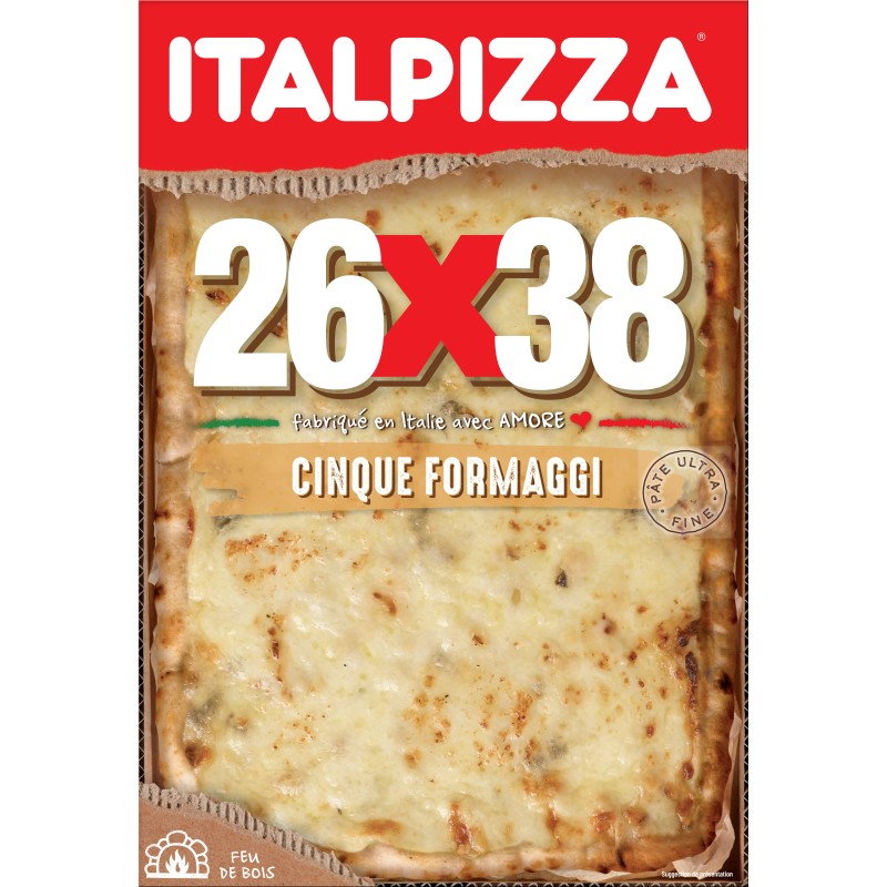 26x38 Pizza 5 Fromages 520g
