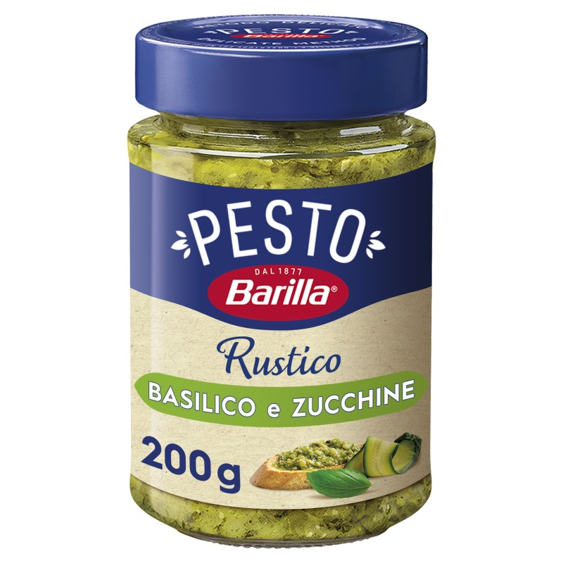 Sauce pesto au basilic et courgettes 200g