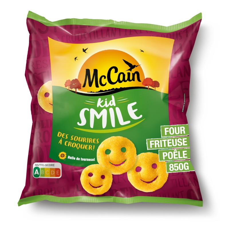 Kid smile pomme de terre pané 850g