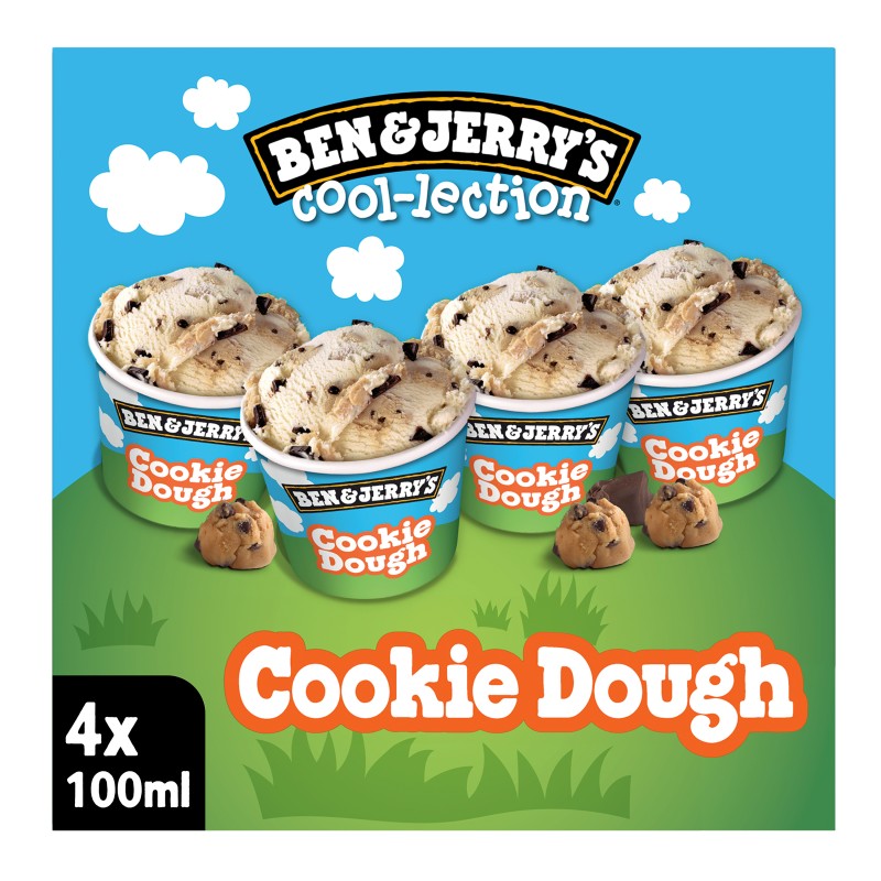 Glace The Cookie Dough Cool-lection x4 288g