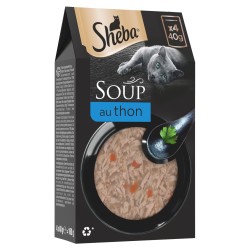 Soupe au Filets de Thon pour Chat 4x40g