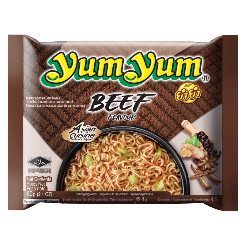 Nouilles Instantanées au Boeuf 60g