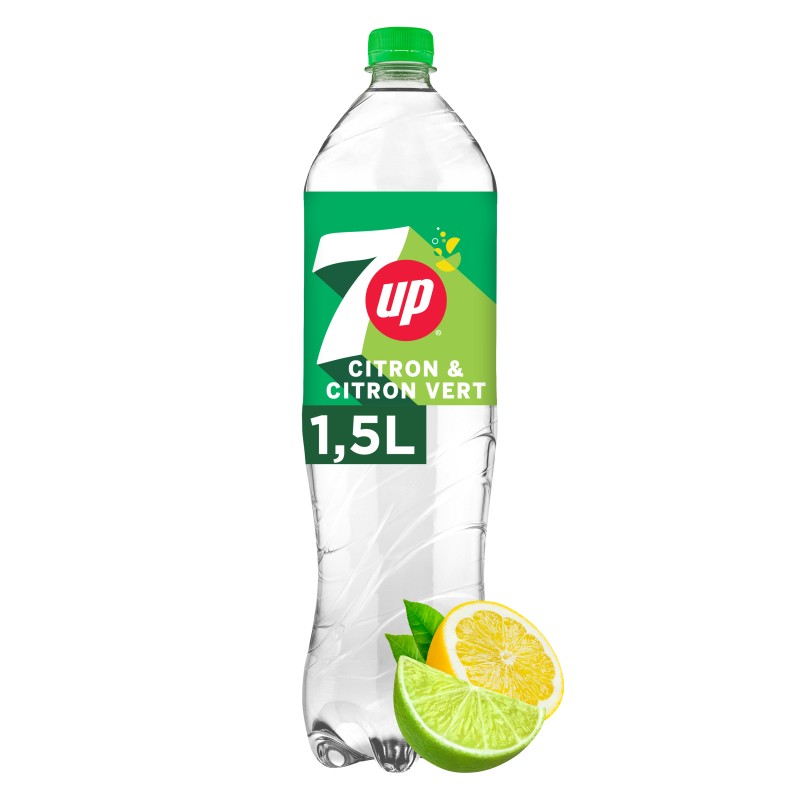 Boisson gazeuse aux extraits de citron et citron vert 1.5l