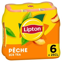 Ice tea pêche 6x25cl