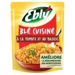 Blé Cuisiné à la Tomate et Basilic 220g