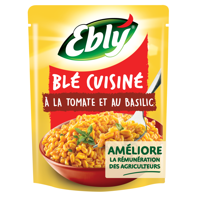 Blé Cuisiné à la Tomate et Basilic 220g
