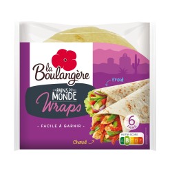 Wraps x6 370g