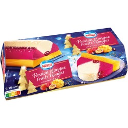 Bûche glacée passion mangue et fruits rouges 540g