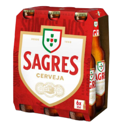 Sagres Cerveja 5% 6x33cl