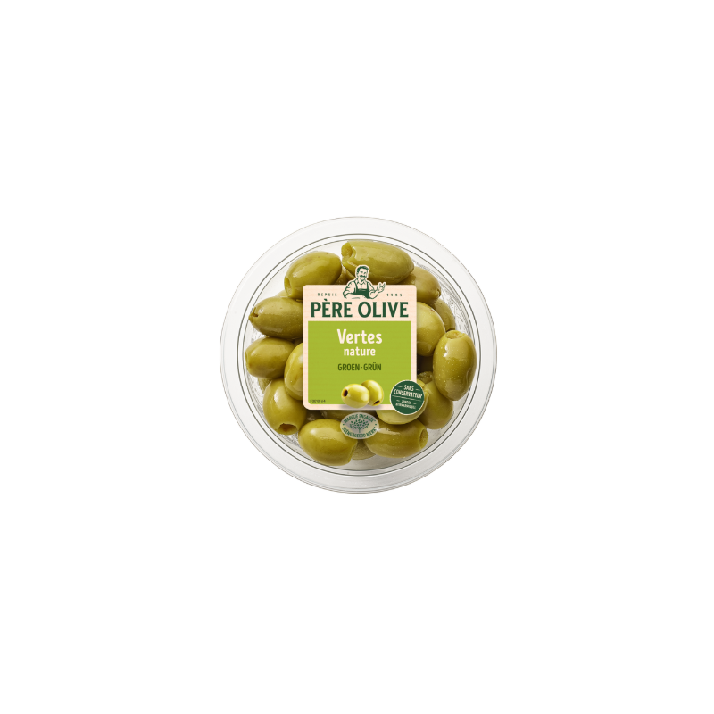 Olives vertes dénoyautées 150g