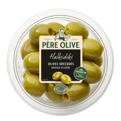 Olives vertes Halkidiki Grecques 150g