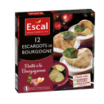 Escargots de Bourgogne recette Bourguignonne x12 89g