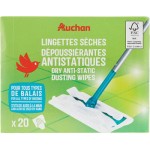 Lingettes sèches dépoussiérantes antistatiques x20
