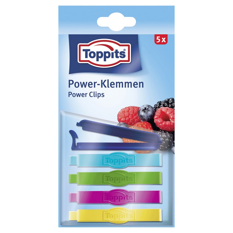 Clips refermables sachets x5