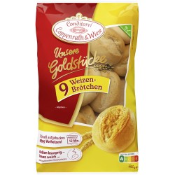 Petits pains de blé x9 450g