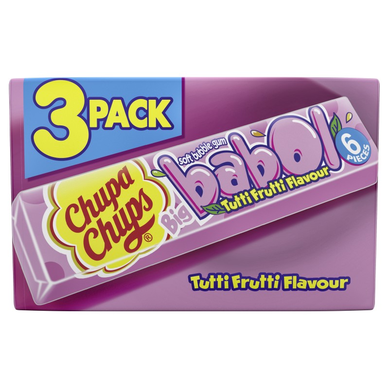 Chewing-gum aux fruits x3