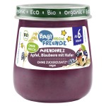 Freche Freunde Baby Bio Purée Pomme Myrtille Avoine dès 8 mois 120g