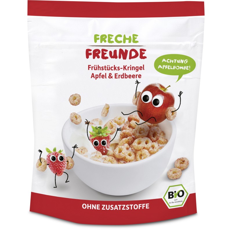 Freche Freunde Bio Céréale Pomme & Fraise 125g
